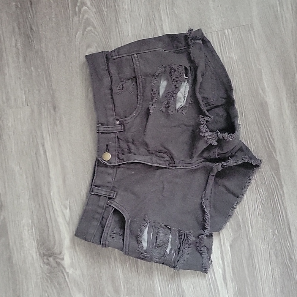 Billabong Black Denim Shorts